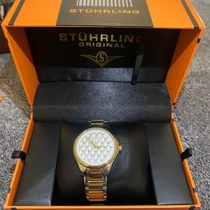 A Original Stührling Women’s watch, stainless steel (18mm wide) water resistant